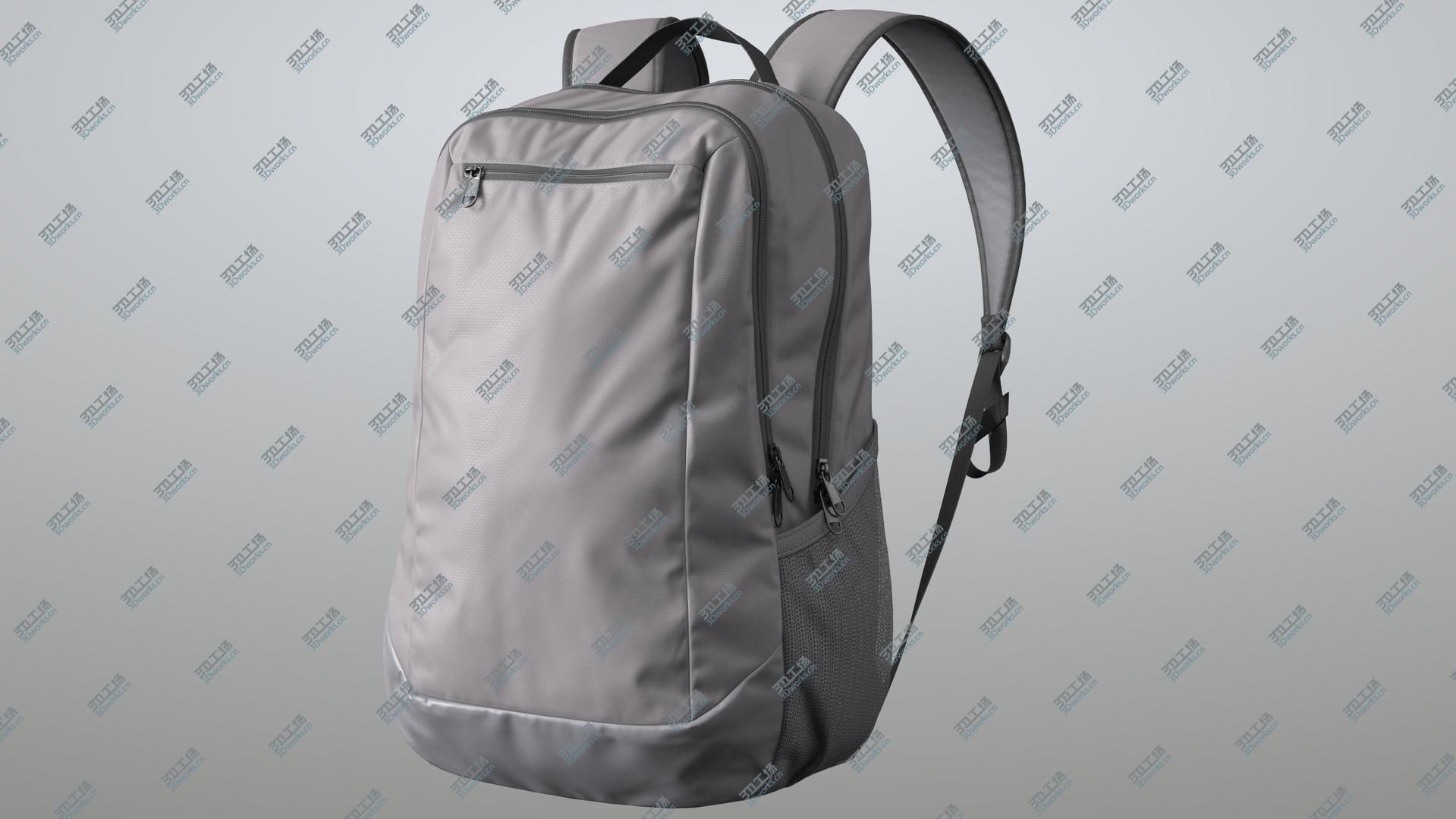 images/goods_img/202105073/3D model Backpack Grey Vray and PBR/1.jpg